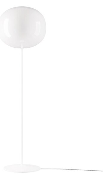 Stojacie Lampa Lodes, Biela, Obývacia izba, Sklo