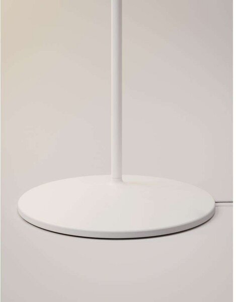 Stojacie Lampa Lodes, Biela, Obývacia izba, Sklo