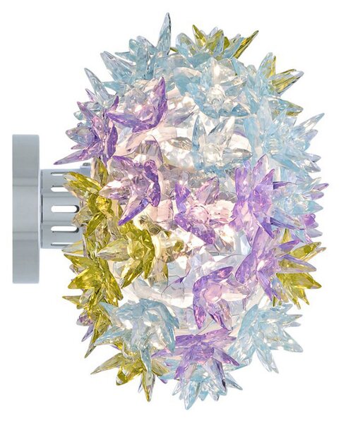 Stropné Lampa Kartell, Bloom CW2, Fialová, Obývacia izba, Plast, Dizajnový