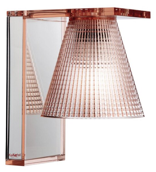Nástenné Svietidlo Kartell, Light-Air, Pudrová, Obývacia izba, Plast, Dizajnový