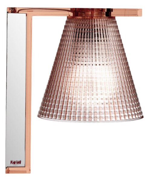 Nástenné Svietidlo Kartell, Light-Air, Pudrová, Obývacia izba, Plast, Dizajnový