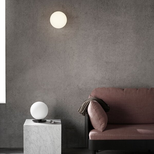 Stropné Lampa Audo Copenhagen, stmievateľné, Biela, Obývacia izba, Sklo, Dizajnový