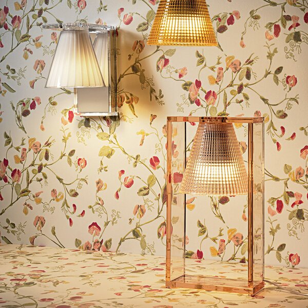 Nástenné Svietidlo Kartell, Light-Air, Transparentná, Obývacia izba, Plast, Dizajnový