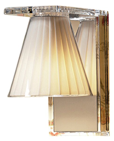 Nástenné Svietidlo Kartell, Light-Air, Transparentná, Obývacia izba, Plast, Dizajnový