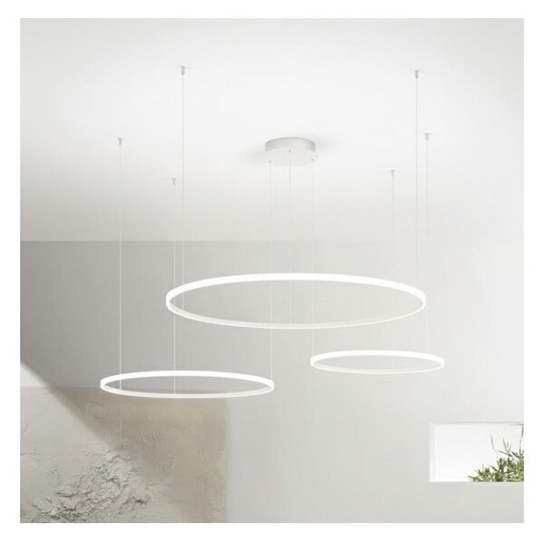 Ondaluce - LED stmievateľný luster na lanku SOEL LED/28W/230V+LED/38W+LED/47W