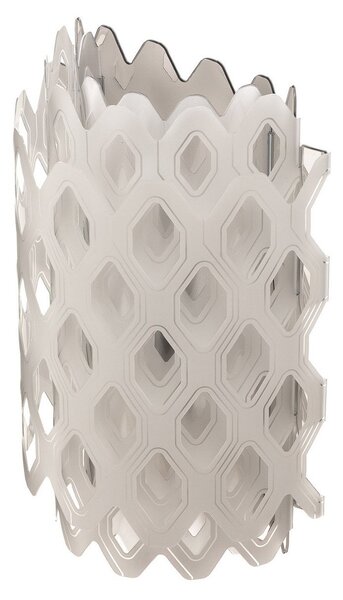 Nástenné Svietidlo Slamp, Charlotte, stmievateľné, Biela, Obývacia izba, Plast, Dizajnový