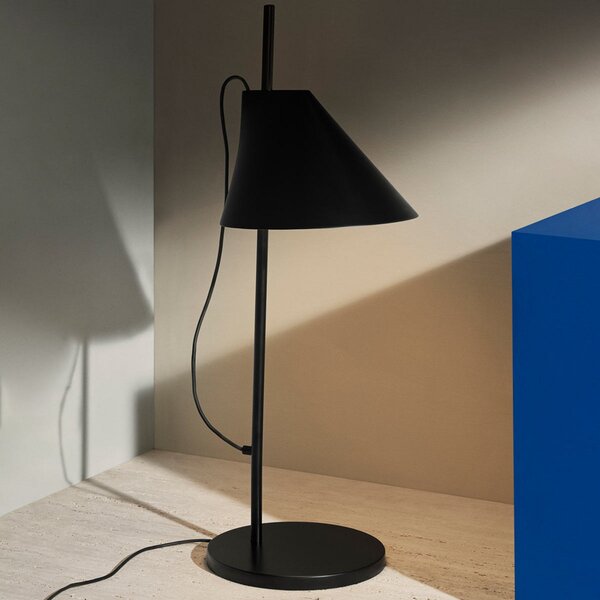 Stolové Lampa Louis Poulsen, Yuh, stmievateľné, Čierna, Obývacia izba, Kov, Dizajnový