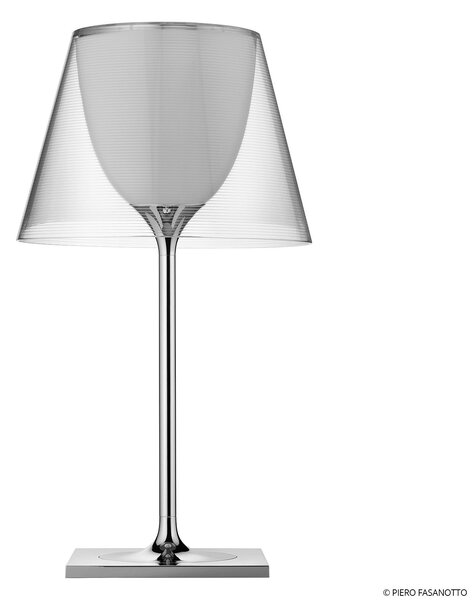 Stolové Lampa FLOS, KTribe, stmievateľné, Transparentná, Obývacia izba, Sklo, Dizajnový