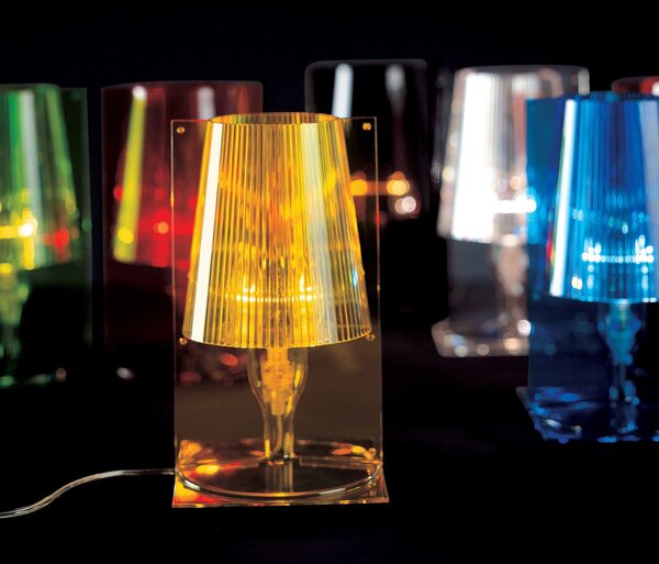 Stolové Lampa Kartell, Take, Modrá, Obývacia izba, Plast, Dizajnový