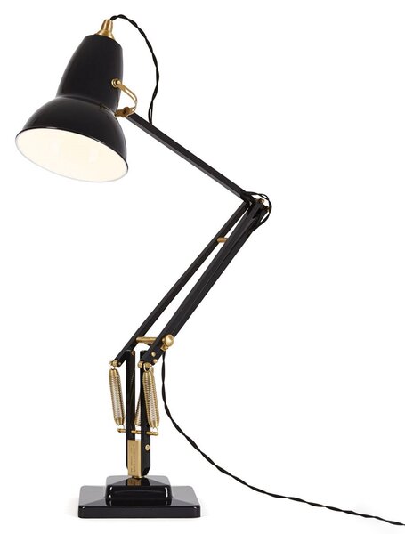 Stolové Lampa Anglepoise, Original 1227 Brass, Čierna, Pracovňa, Kov, Industriálny