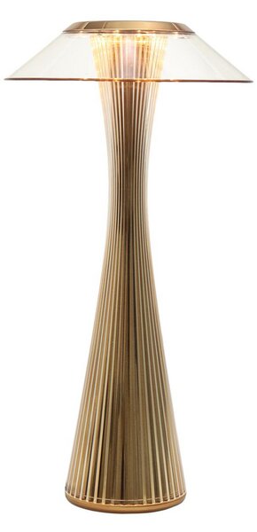 Stolové Lampa Kartell, Space, Zlatá / Mosadz, Obývacia izba, Plast, Dizajnový