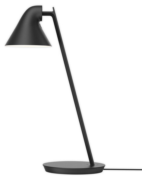Stolové Lampa Louis Poulsen, NJP Mini, stmievateľné, Čierna, Obývacia izba, Kov, Dizajnový