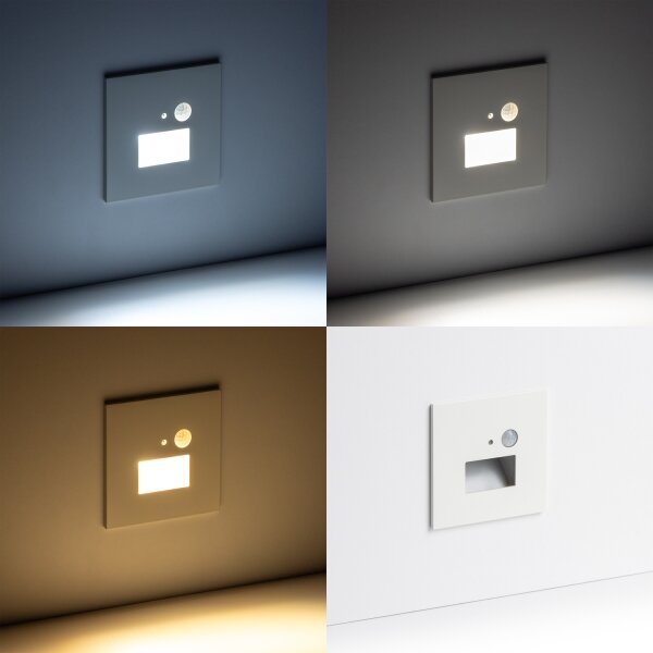 Brilagi - LED schodiskové svietidlo so senzorom LED/1,5W/230V 3000/4000/6500K biela