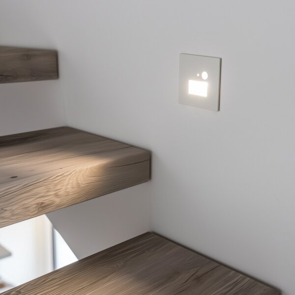 Brilagi - LED schodiskové svietidlo so senzorom LED/1,5W/230V 3000/4000/6500K biela