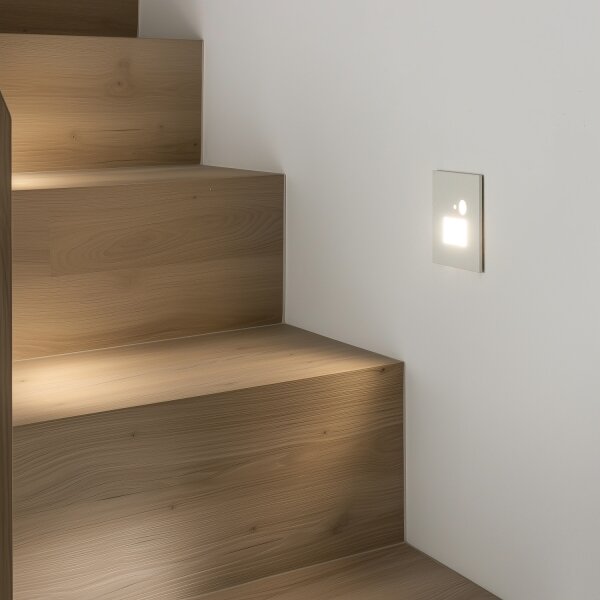 Brilagi - LED schodiskové svietidlo so senzorom LED/1,5W/230V 3000/4000/6500K biela