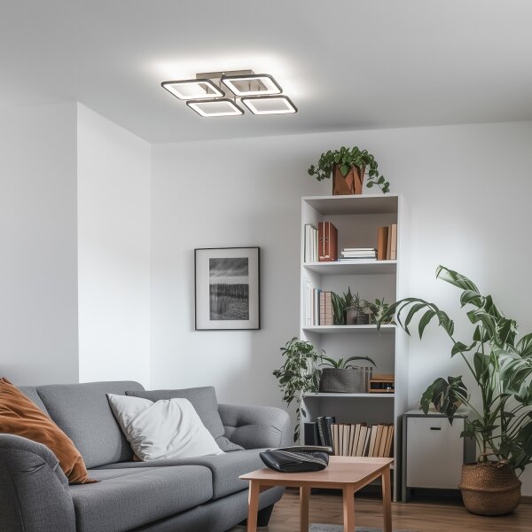 Brilagi - LED Stmievateľný prisadený luster SQUARED LED/85W/230V 3000-6500K + DO