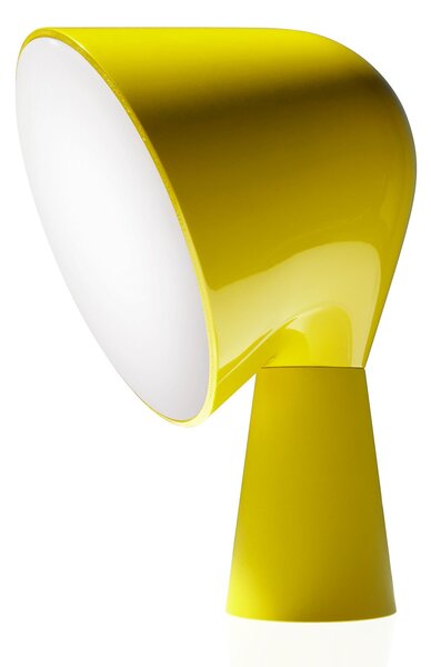 Stolové Lampa Foscarini, Binic, Žltá, Obývacia izba, Plast, Dizajnový