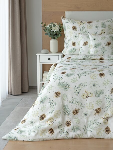 Obliečky Winter Linen Len capri 1x 140/200, 1x 70/90