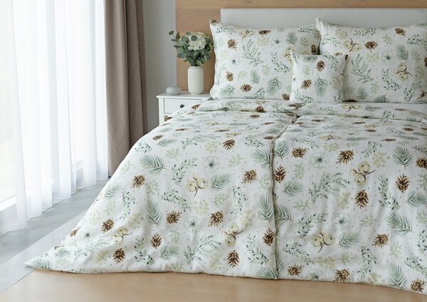 Obliečky Winter Linen Len capri 1x 140/200, 1x 70/90