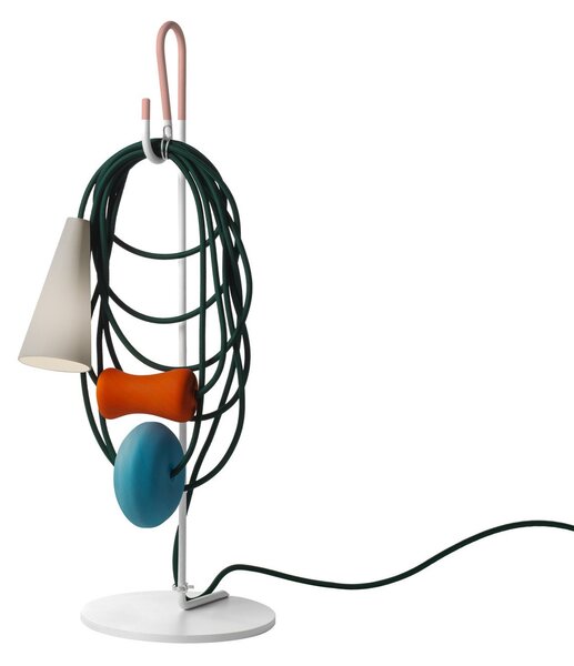 Stolové Lampa Foscarini, Filo, Viacfarebná, Obývacia izba, Kov, Dizajnový
