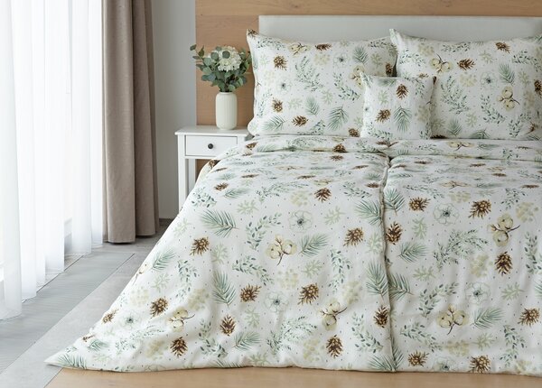 Obliečky Winter Linen Len capri 1x 140/200, 1x 70/90