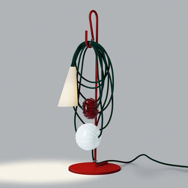 Stolové Lampa Foscarini, Filo, Viacfarebná, Obývacia izba, Kov, Dizajnový
