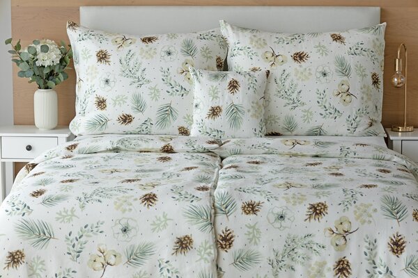 Obliečky Winter Linen Len capri 1x 140/200, 1x 70/90