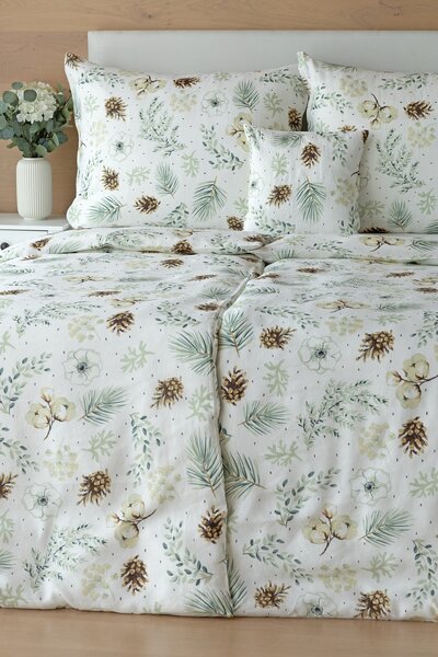 Obliečky Winter Linen Len capri 1x 140/200, 1x 70/90