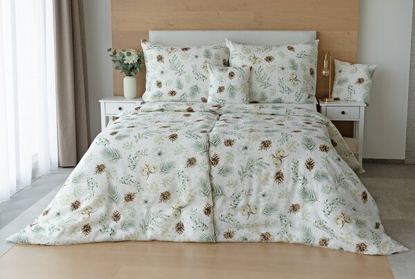 Obliečky Winter Linen Len capri 1x 140/200, 1x 70/90