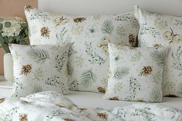 Obliečky Winter Linen Len capri 1x 140/200, 1x 70/90