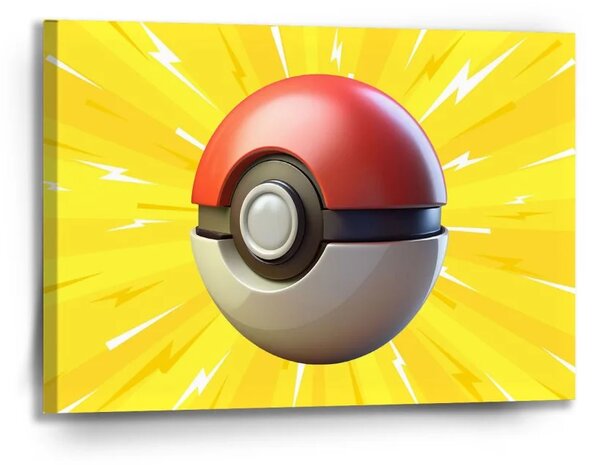 Sablio Obraz Pokemon ball Explózia - 90x60 cm