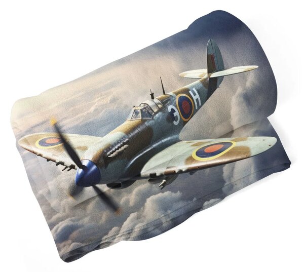 Sablio Deka Stíhačka Spitfire - 150x120 cm