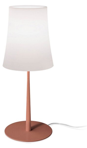 Stolové Lampa Foscarini, Birdie Easy Grande, Červená, Obývacia izba, Kov, Dizajnový