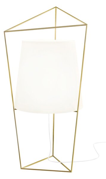 Stolové Lampa kdln, Tatu, stmievateľné, Zlatá / Mosadz, Obývacia izba, Sklo, Dizajnový