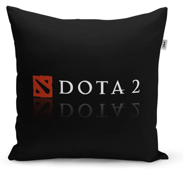 Sablio Vankúš DOTA 2 Čierna - 40x40 cm