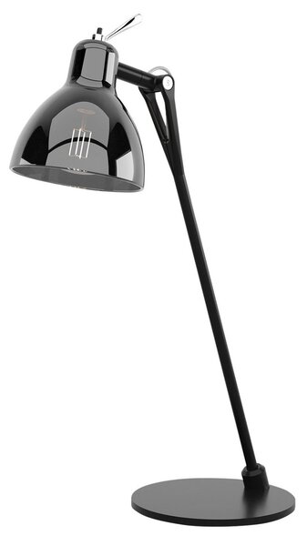 Stolové Lampa Rotaliana, Luxy T0 Glam, Čierna, Obývacia izba, Kov, Dizajnový