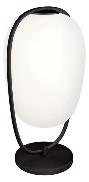 Stolové Lampa kdln, Lannà, stmievateľné, Biela, Obývacia izba, Sklo, Dizajnový