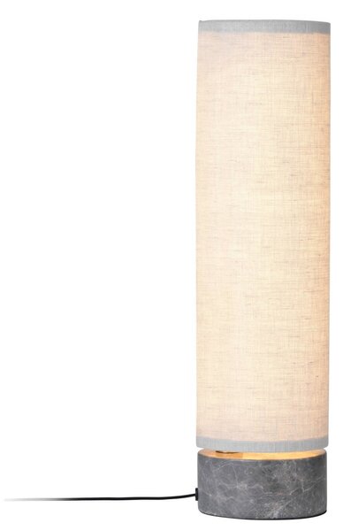 Stolové Lampa GUBI, Unbound, stmievateľné, Sivá, Obývacia izba, Kameň, Škandinávsky