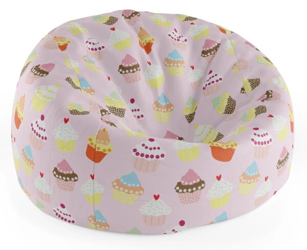 Sablio Sedací vak Cocoon Muffiny - 75 x 45 x 35 cm