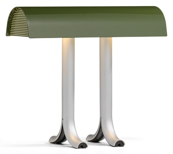 Stolové Lampa HAY, Anagram, Sivá, Obývacia izba, Kov, Dizajnový
