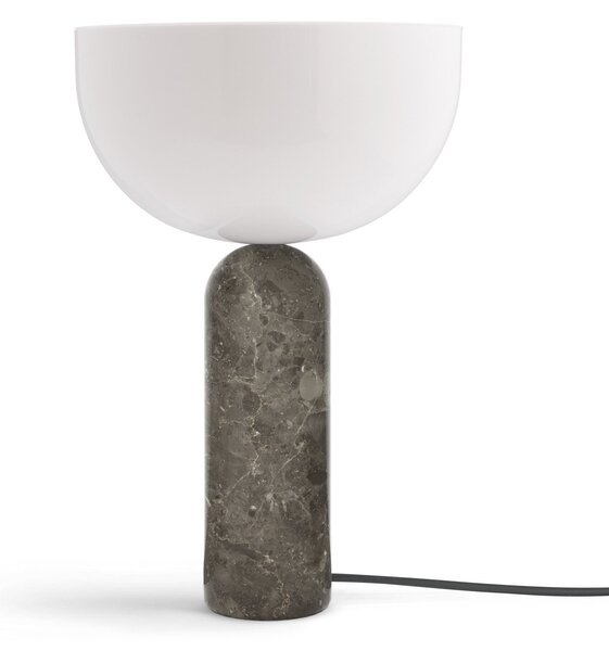 Stolové Lampa New Works, Kizu Large, Sivá, Obývacia izba, Kameň, Dizajnový