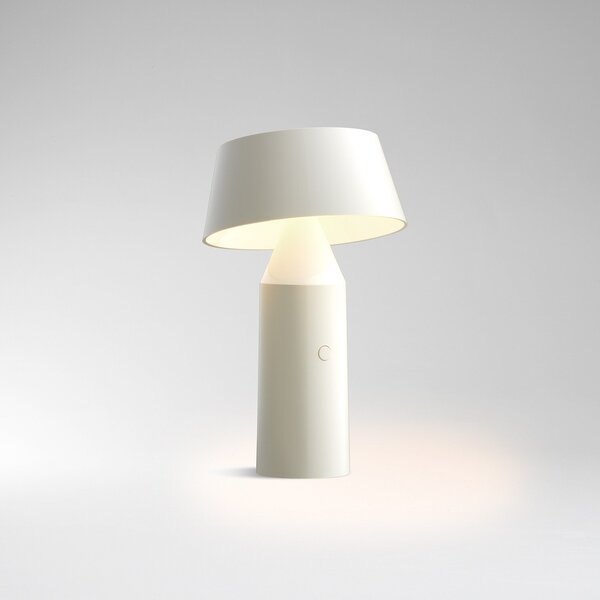 Stolové Lampa MARSET, Bicoca, stmievateľné, Biela, Obývacia izba, Plast, Dizajnový