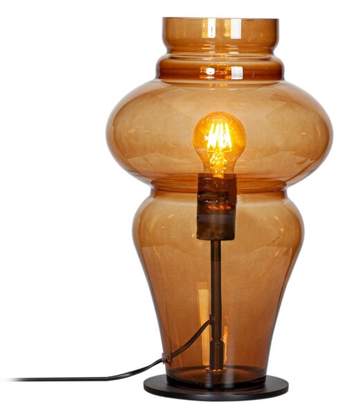 Stolové Lampa By Rydéns, Dolores, Hnedá / Hrdzavá, Obývacia izba, Sklo, Škandinávsky