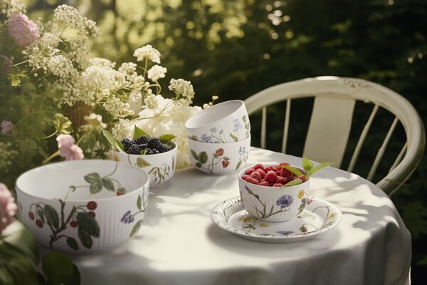 Porcelánová miska Hammershøi Wild Flowers 12 cm