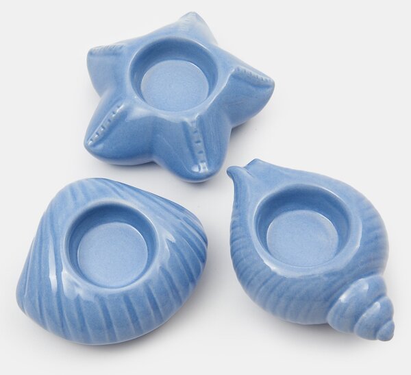Sinsay - Svietnik 3 pack - modrá