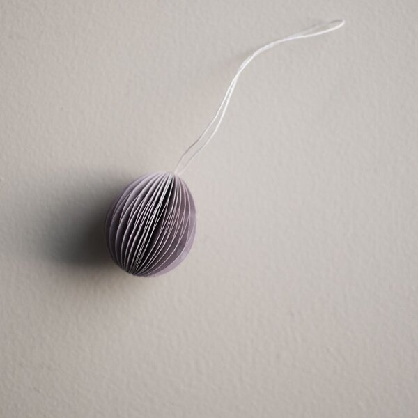 Veľkonočná dekorácia Ovoid Purple 4 cm