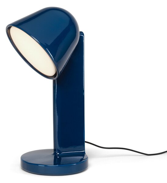Stolové Lampa FLOS, Céramique Down, stmievateľné, Modrá, Obývacia izba, Keramika, Dizajnový