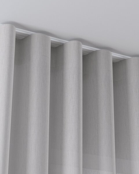 Zaves s riasením WAVE farba produktu béžová látka polopriehľadný, zapletaná