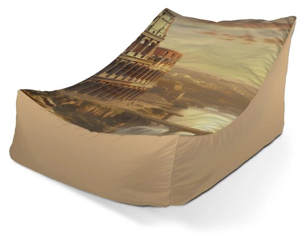 Sablio Sedací vak Lounge Rím Koloseum Historic - 80 x 95 x 50 cm
