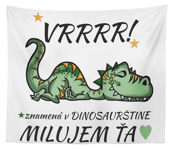 Sablio Deka Dinosaurus: 150x120 cm